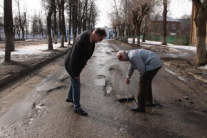 Отремонтированные костромские ямы не выдержали испытания зимой
