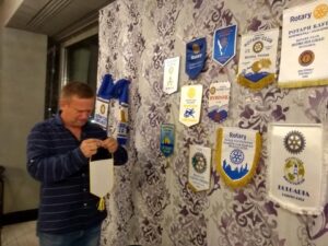 ротари визитки