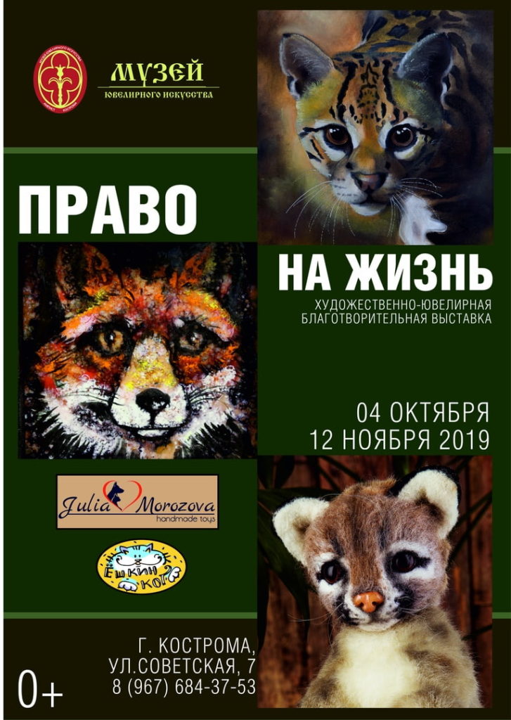 Бездомным собакам в Костроме помогут драгоценностями